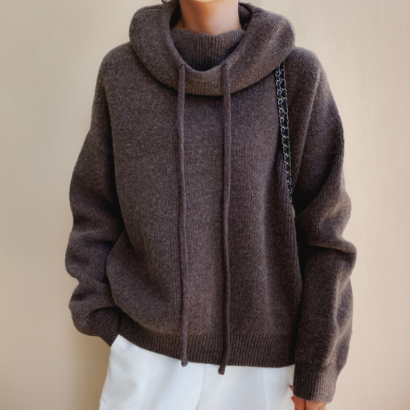 Isabel | Sweat à capuche en tricot