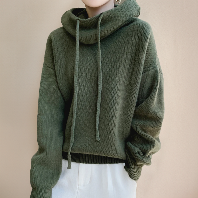 Isabel | Sweat à capuche en tricot