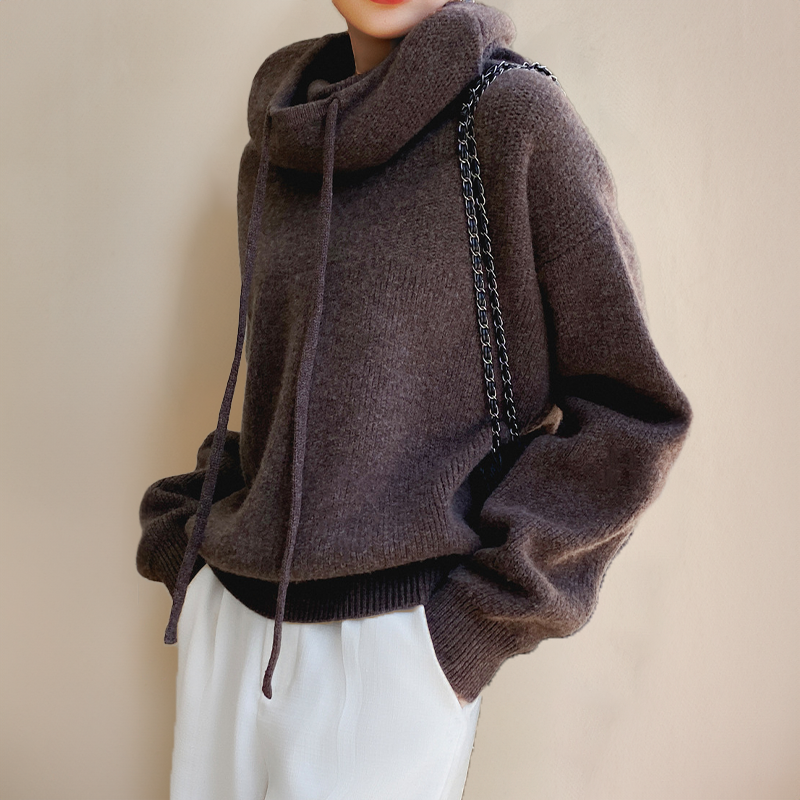 Isabel | Sweat à capuche en tricot