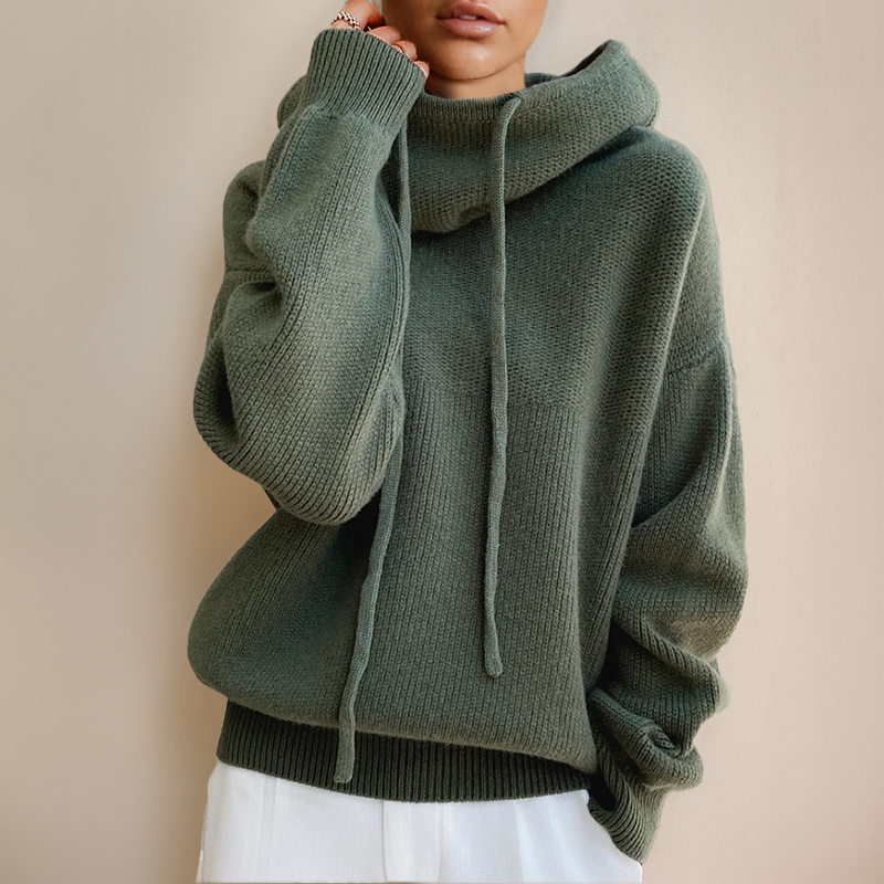 Isabel | Sweat à capuche en tricot