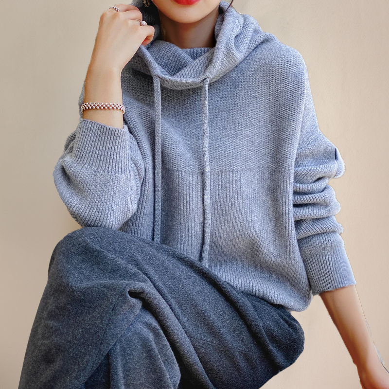 Isabel | Sweat à capuche en tricot