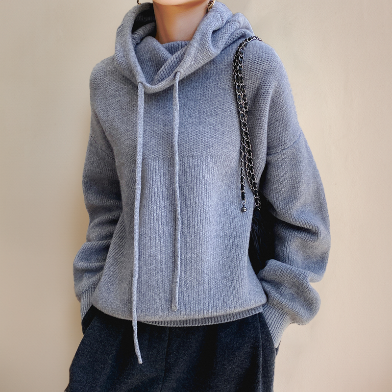 Isabel | Sweat à capuche en tricot