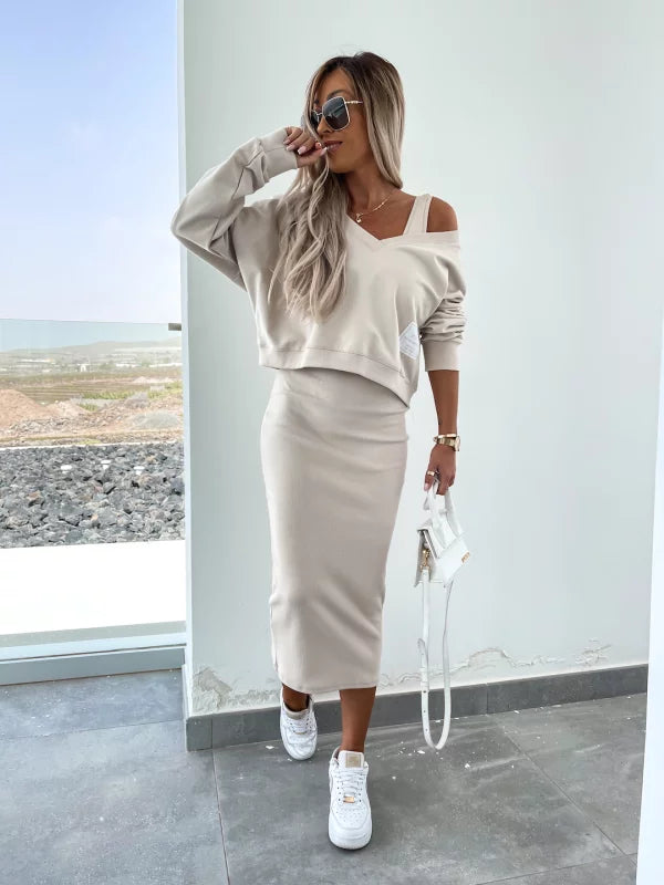 Chantal | Robe Confort et Élégance deux pièces