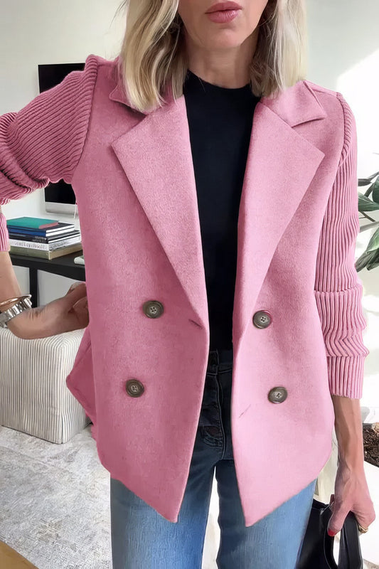 Claire | Veste cardigan en patchwork